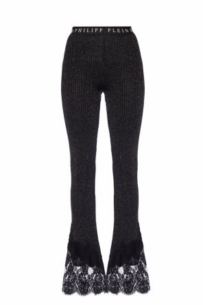 'haunted' lace-trimmed leggings, zdjęcie 1 'haunted' lace-trimmed leggings od Philipp Plein